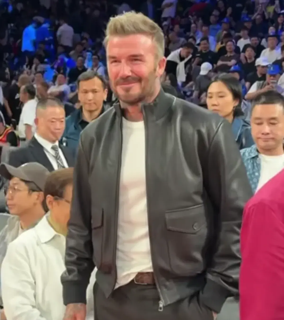 David Beckham NBA China games 2026 Jacket