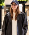 Elena Rybakina Ningbo Open Leather Jacket