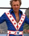 Evel Knievel Blue Leather Suit