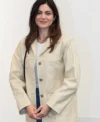 Frieze Art Fair London Monica Barbaro Leather Jacket