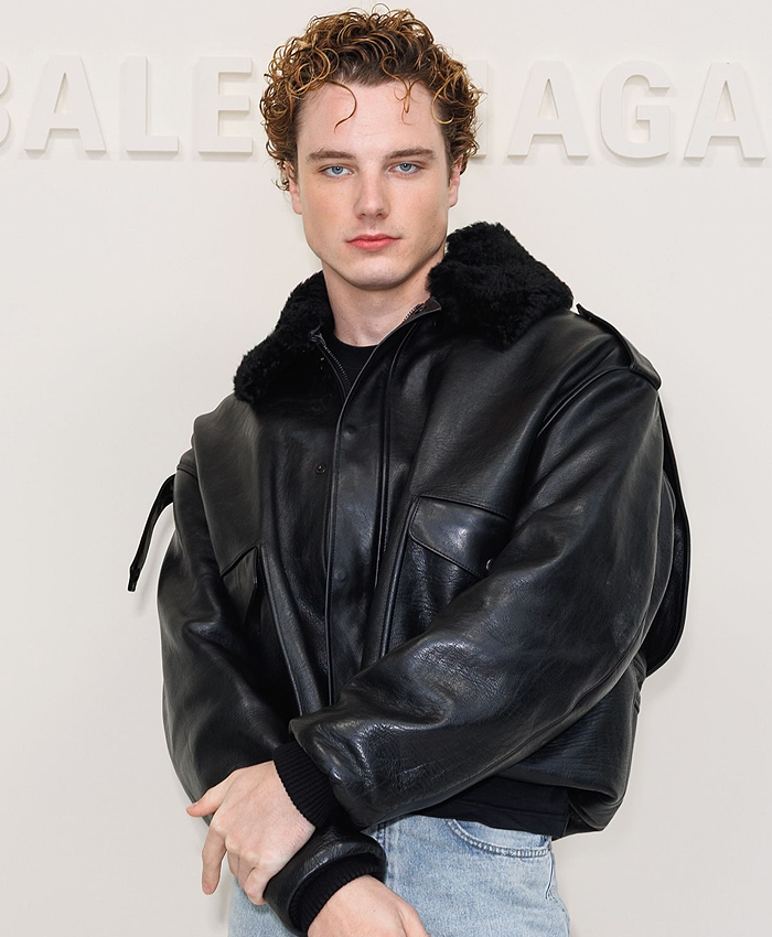 Graham Campbell PFW Black Leather Jacket