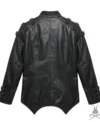Halloween Black Leather Jacket back