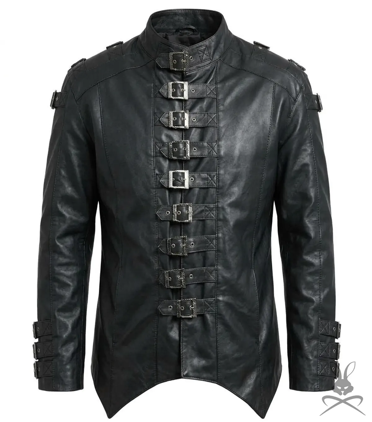 Halloween Black Leather Jacket