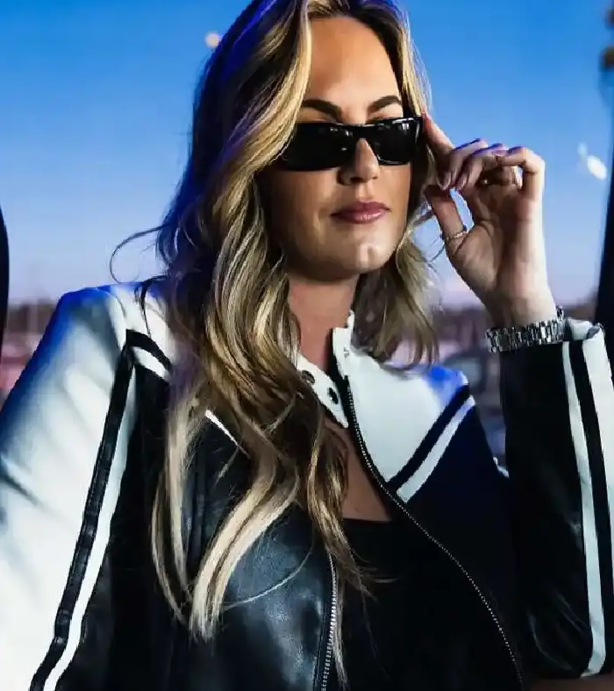 Jenna Bandy NBA All-Star Leather Jacket