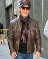 Josh Brolin Good Morning America 2026 Leather Jacket