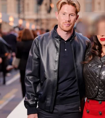 Kevin De Bruyne Louis Vuitton show Paris 2026 Jacket