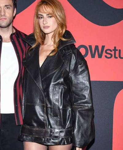 LFW Grace Van Patten Jacket