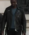Lupin S03 Assane Black Leather Jacket