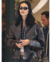 MFW Amelia Gray Hamlin Leather Jacket