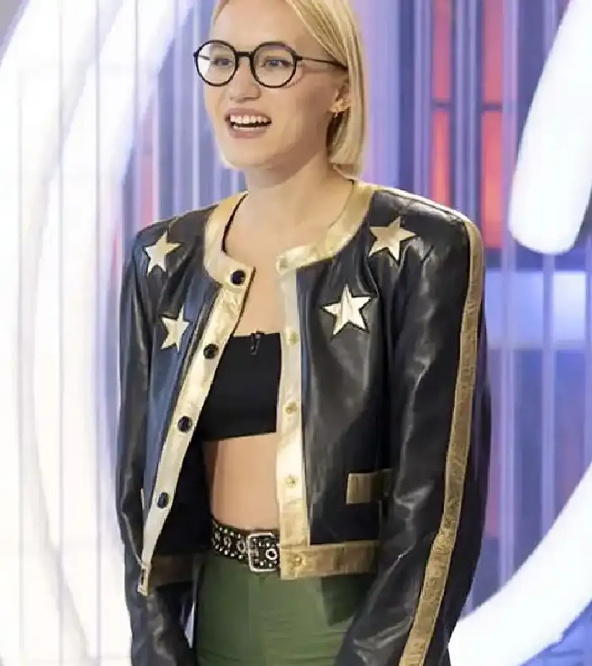 Miyoko Stars American Idol S24 Leather Jacket
