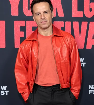 NYC Film Festival Andrew Scott Red Jacket