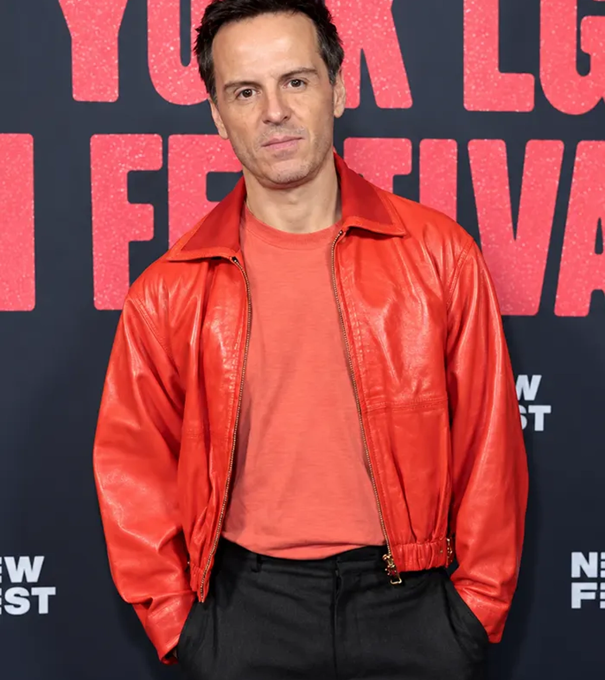 NYC Film Festival Andrew Scott Red Jacket