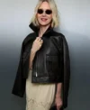 Naomi Watts Paris Fashion Week 2026 Leather Jacket