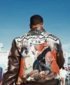 Odell Beckham Jr Super Bowl LX Leather Bomber Jacket