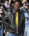 PFW 2026 David Jonsso Leather Jacket