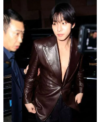 PFW Ahn Hyo Seop Leather Blazer