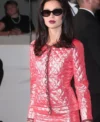 Paris Fashion Week 2026 Alexa Demie Pink Jacket