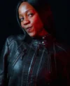 Rachel Chinouriri BBC Radio 1 Live Lounge Black Leather Jacket On Sale