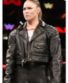 Ronda Rousey Black Leather Jacket