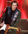 Ronnie Wood Black Leather Jacket