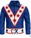 Shop Evel Knievel Blue Leather Suit