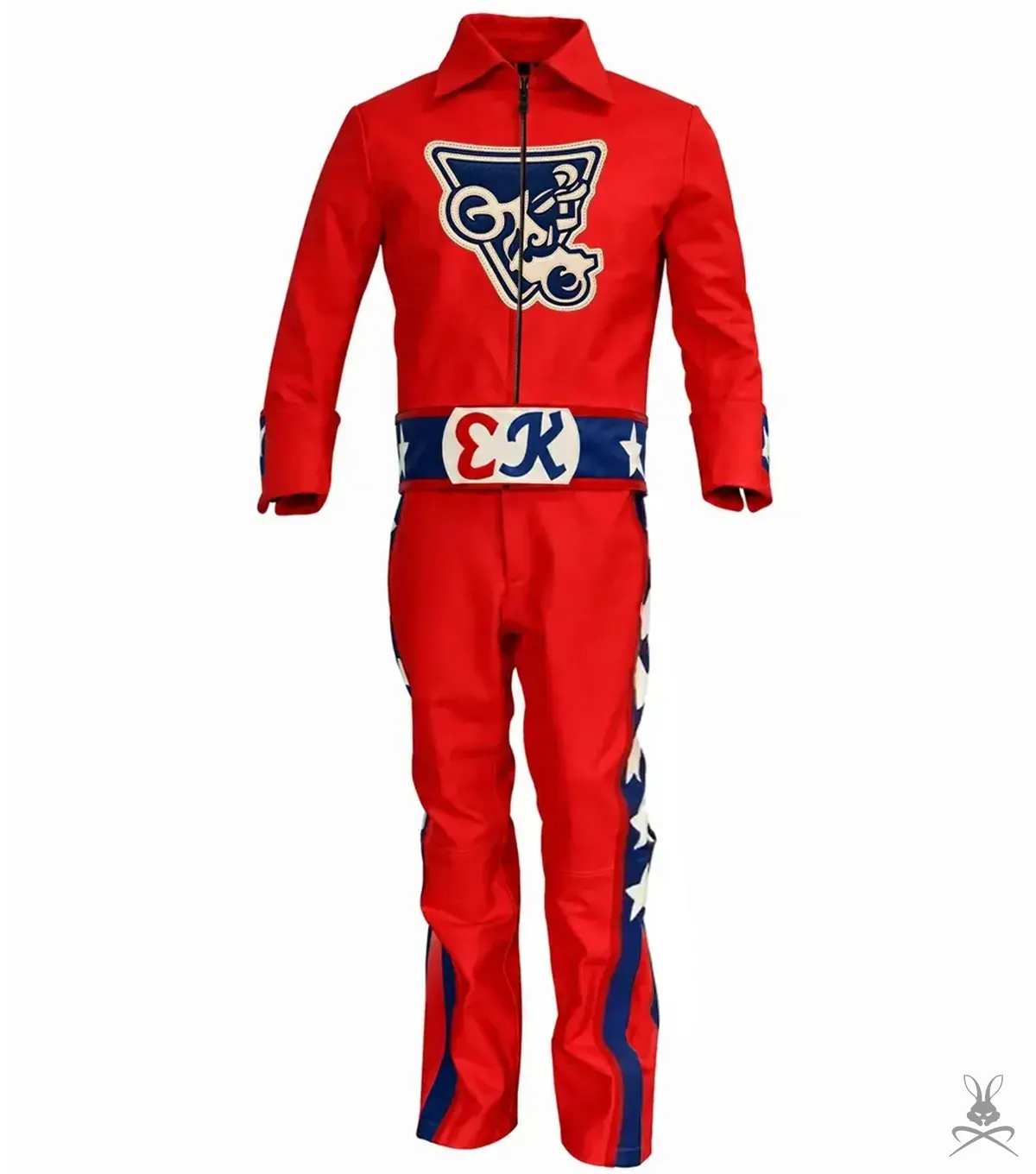 Shop Evel Knievel Red Leather Suit for Men and Women