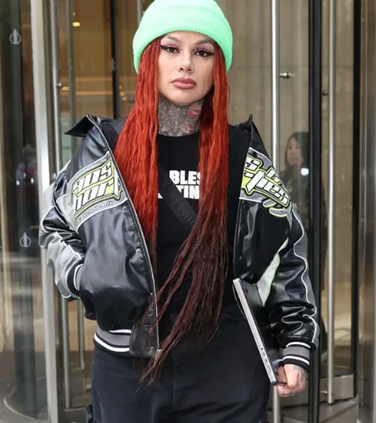 Snow Tha Product XM Studios 2026 Leather Jacket