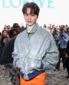 Song Kang Fashion Week Leather Jacket