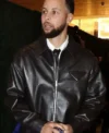 Stephen Curry Goat Premiere Leather Jacket
