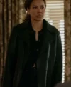 Taissa Yellowjackets S03 Black Leather Coat