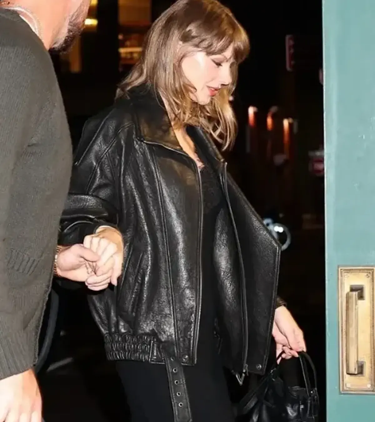 Taylor Swift New York City 2026 Leather Jacket