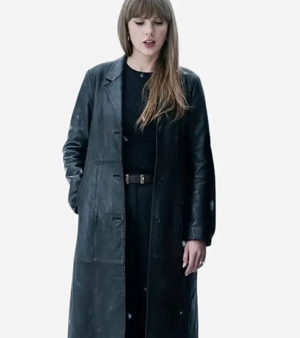 Taylor Swift Patient Zero Leather Coat