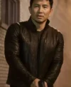 Test Simu Liu The Copenhagen Leather Jacket