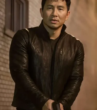 Test Simu Liu The Copenhagen Leather Jacket