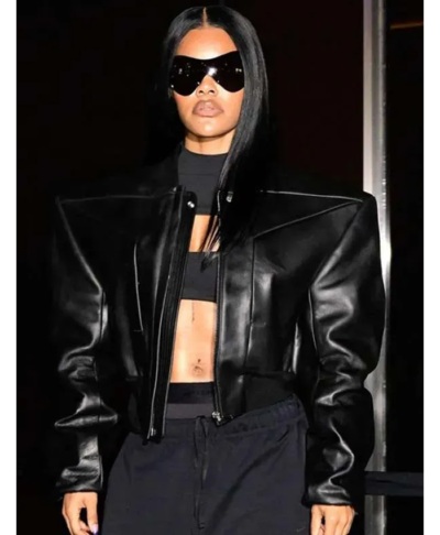 Teyana Taylor Event Leather Jacket