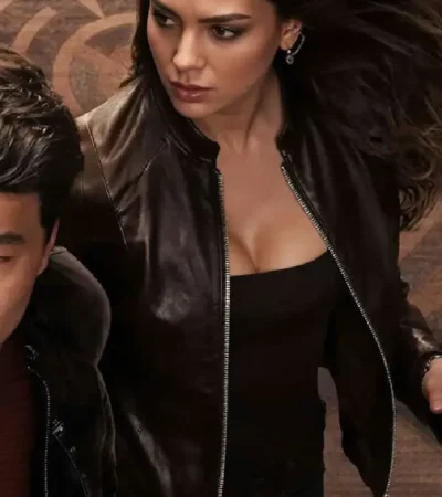 The Copenhagen Test Melissa Barrera Leather Jacket