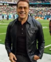 Tottenham Hotspur Stadium Jeremy Piven Leather Jacket