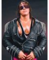 WWE Bret Hart Black Leather Jacket