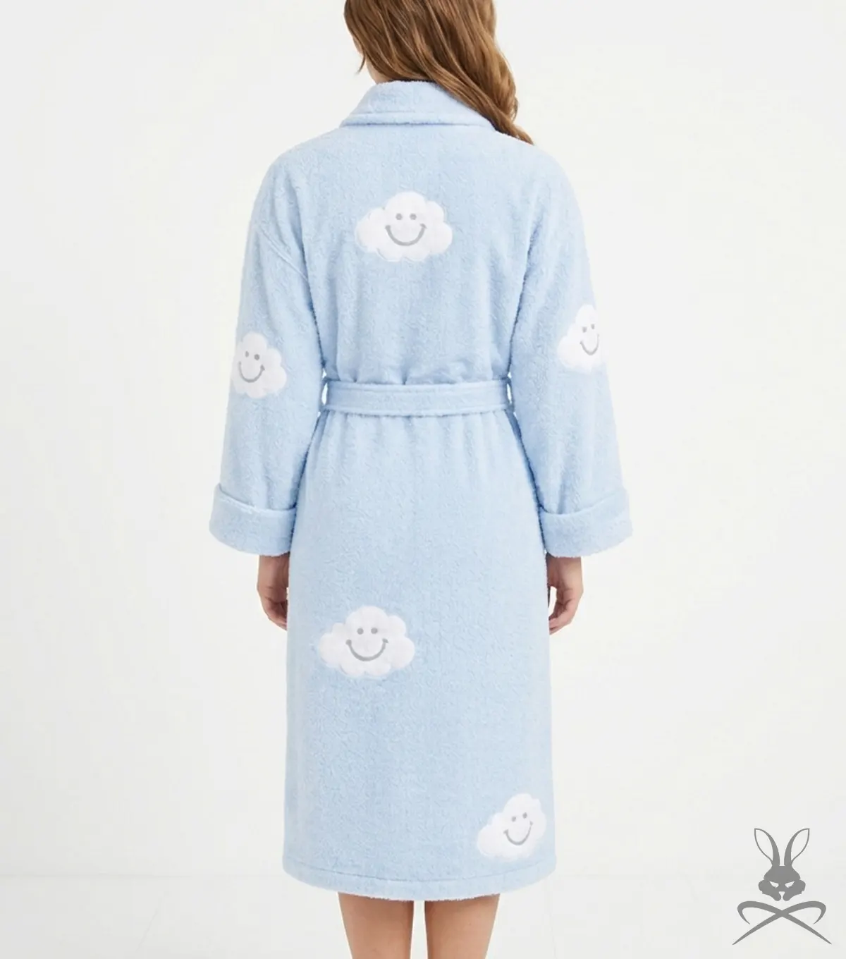 Womens reese witherspoon legally blonde bathrobe back