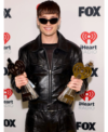 iHeartRadio Awards Peso Pluma Leather Jacket